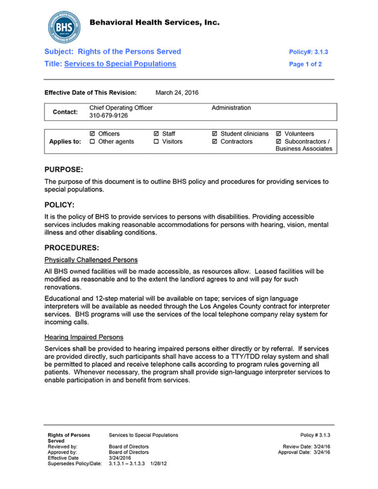 HIPAA Security Policies &amp; Procedures