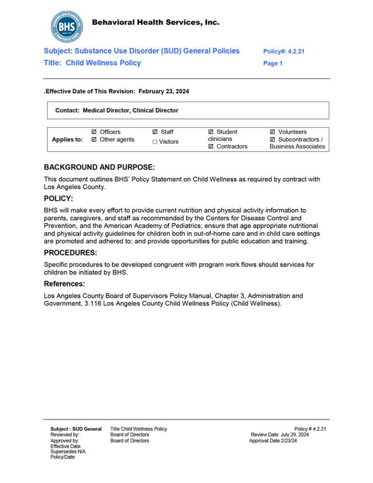 HIPAA Security Policies &amp; Procedures