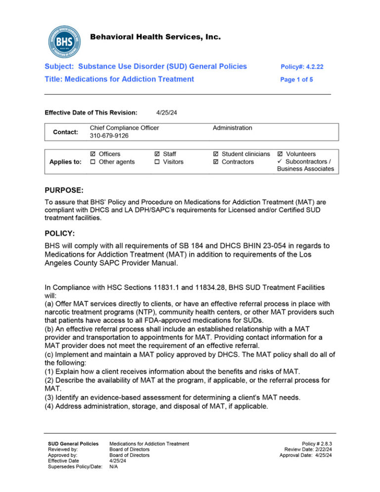 HIPAA Security Policies &amp; Procedures