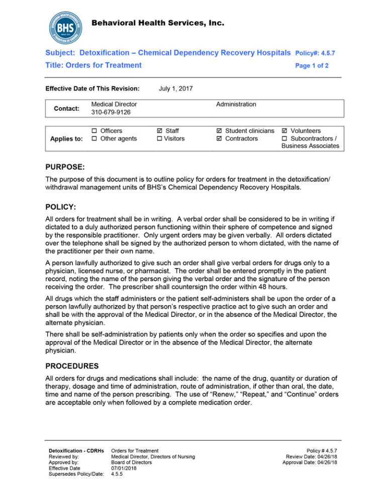 HIPAA Security Policies &amp; Procedures