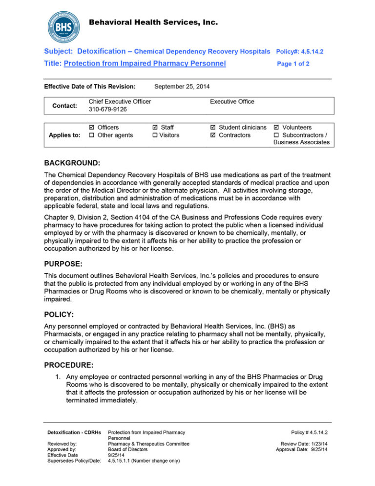 HIPAA Security Policies &amp; Procedures