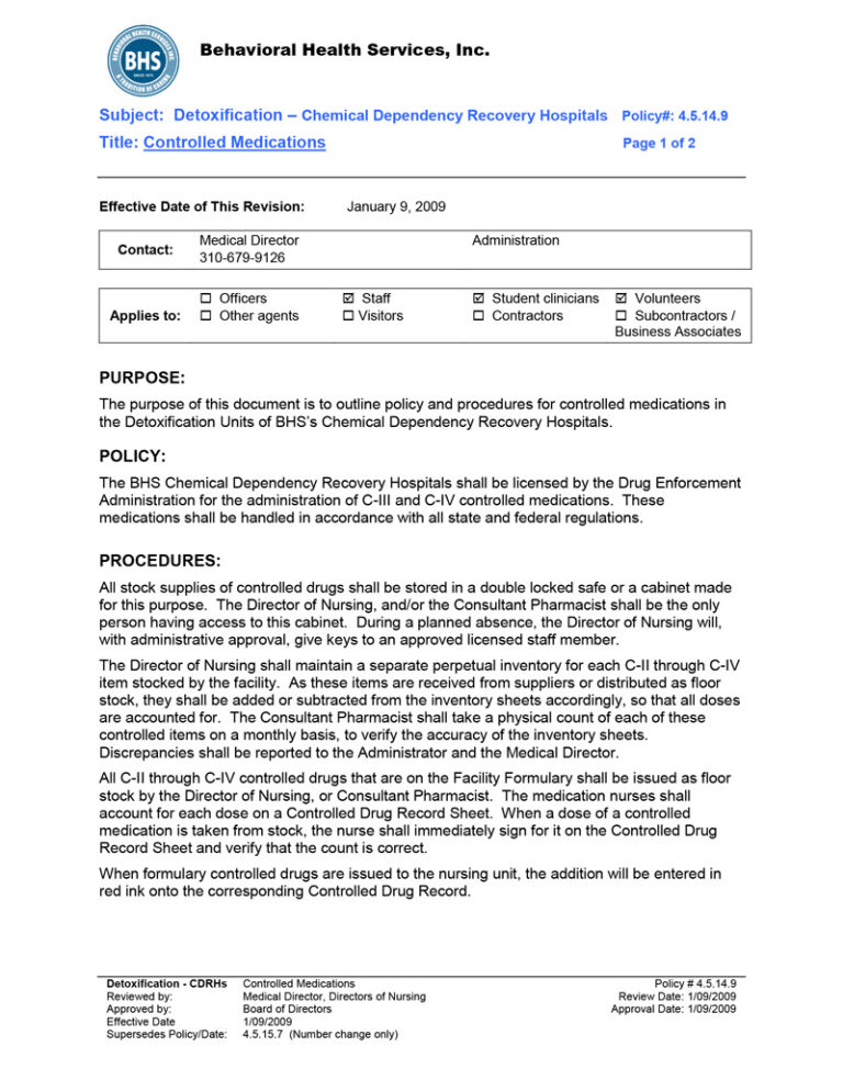 HIPAA Security Policies &amp; Procedures