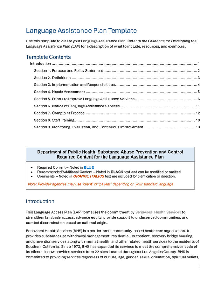 BHS Language-Assistance-Plan- Updated 041525-1 (1)