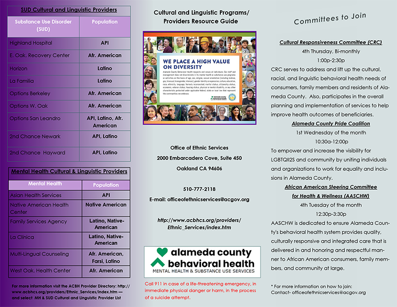 Cultural and Linguistic Programs Providers Resource Guide - SPARK-T ...