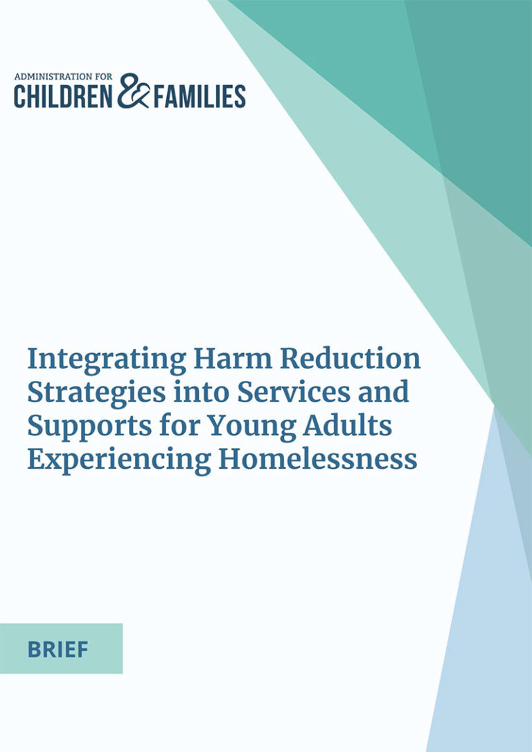 Integrating Harm Reduction Strategies into Services and Supports