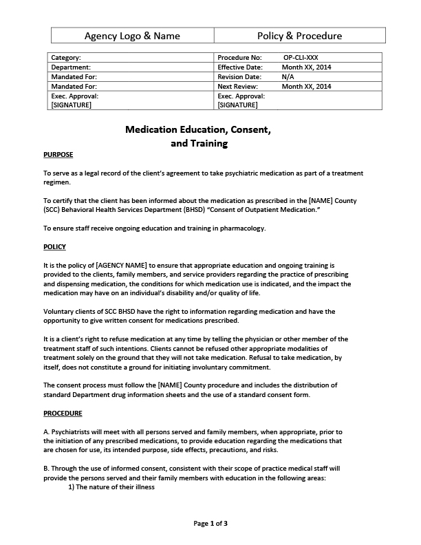 Medication Education, Consent and Training-1