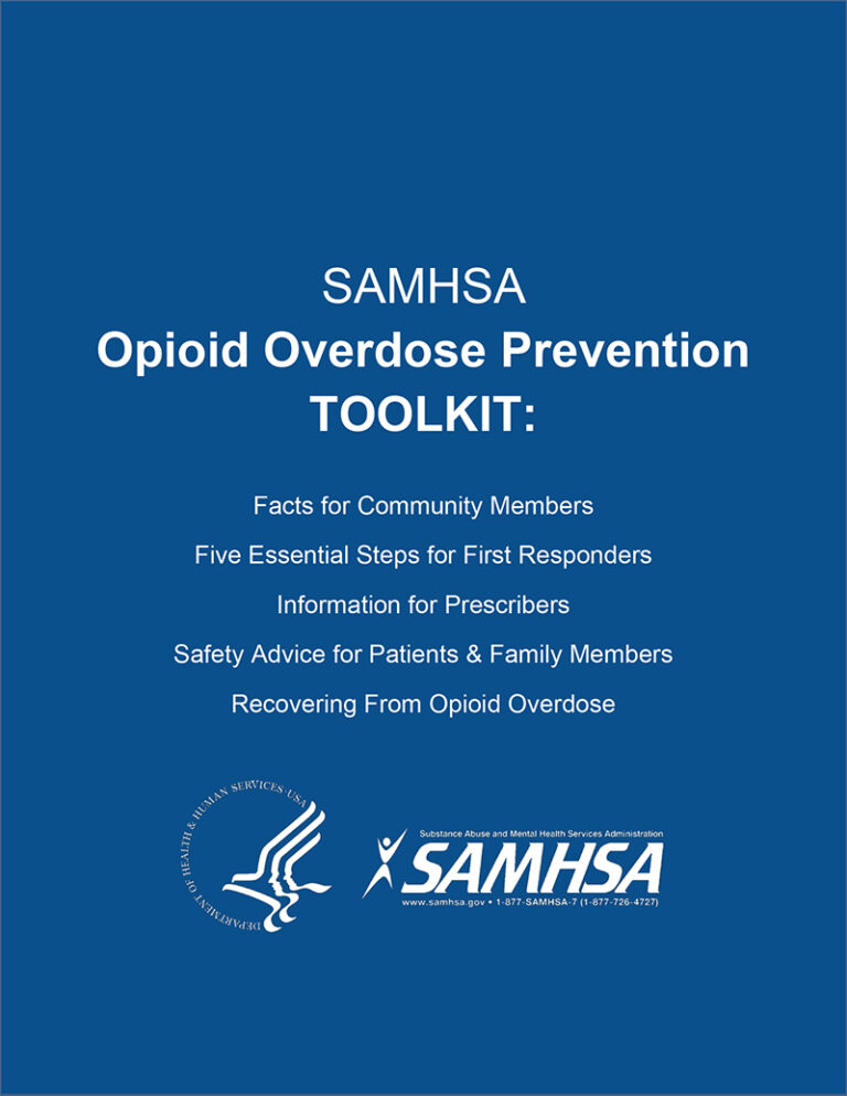 SAMHSA Opioid Overdose Toolkit cover