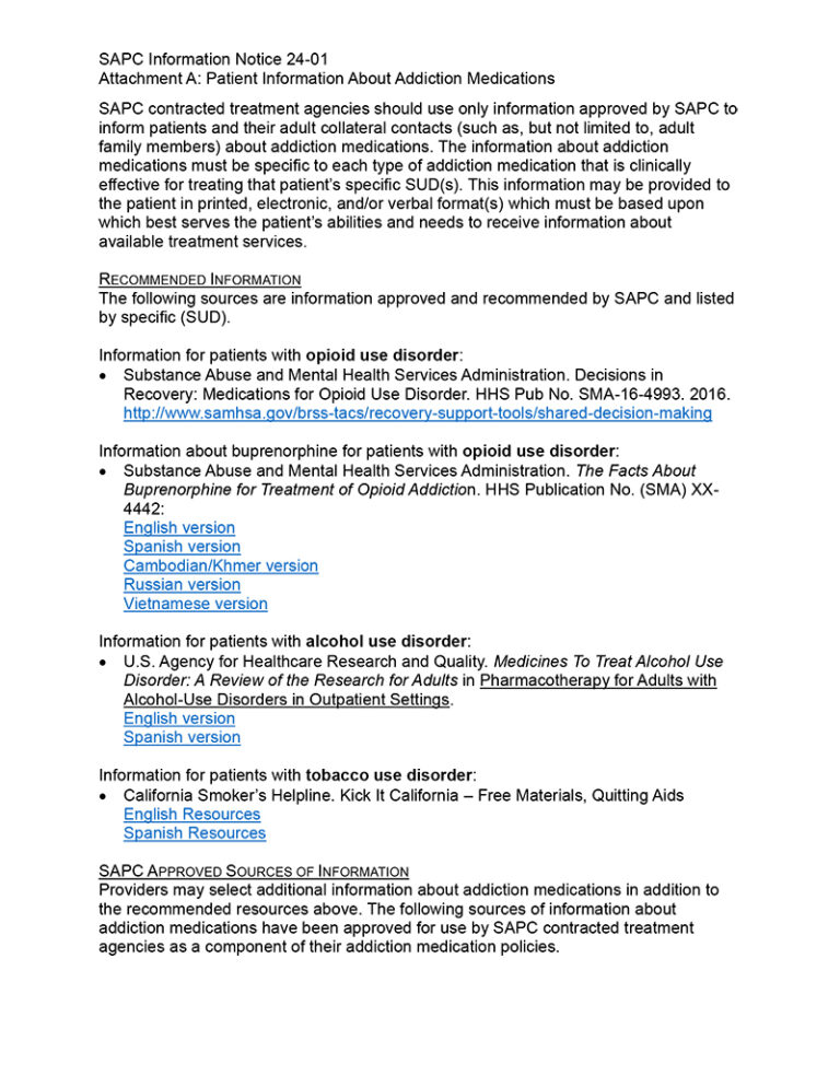 SAPC-IN-24-01-Attachment-A-Patient-Information-About-Addiction-Medications-1