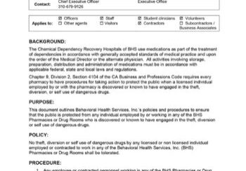 HIPAA Security Policies &amp; Procedures