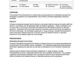 HIPAA Security Policies &amp; Procedures