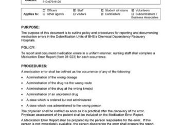 HIPAA Security Policies &amp; Procedures