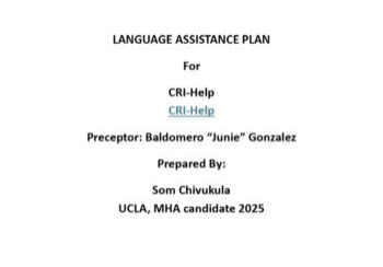 CRI-Help Language Access Needs Assessment Report 2025-1