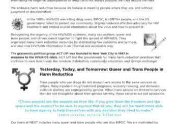 Harm Reduction History-Queer & Trans Roots