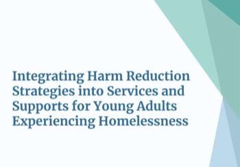 Integrating Harm Reduction Strategies into Services and Supports